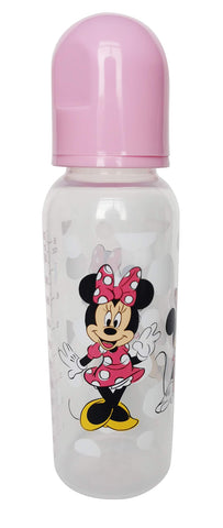 Cudlie Disney Baby Girl Minnie Mouse 9 oz Pack of 3 Baby Bottles, Oh Minnie