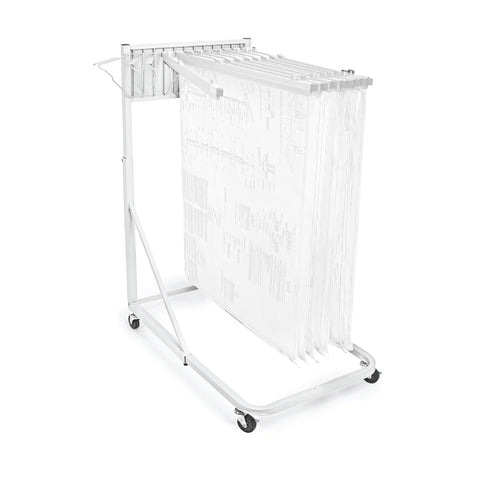 Adir Mobile Blueprint Holder – Construction Plan Rack, Map Organizer, Blueprint Rack, and Poster Display Rack for Jobsite and Office (Without Blueprint Clamps)