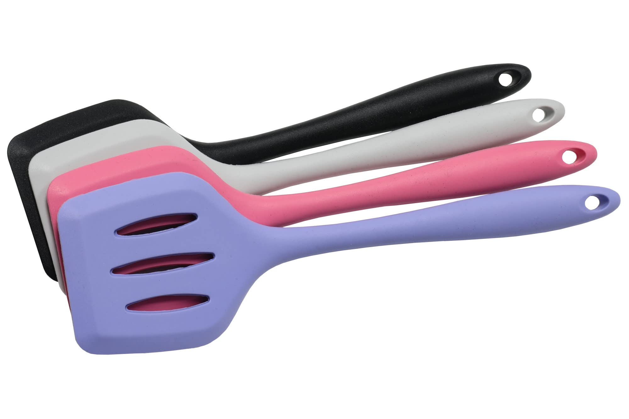 Chef Craft Premium Silicone Spatula/Turner, 11.75 inch, Black