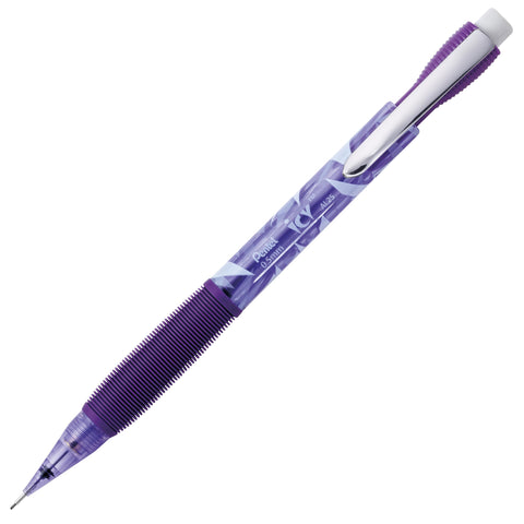Pentel Icy Razzle-Dazzle Automatic Pencil, 0.7 mm, Assorted Barrels, 5 Pack (AL27RDBP5M)