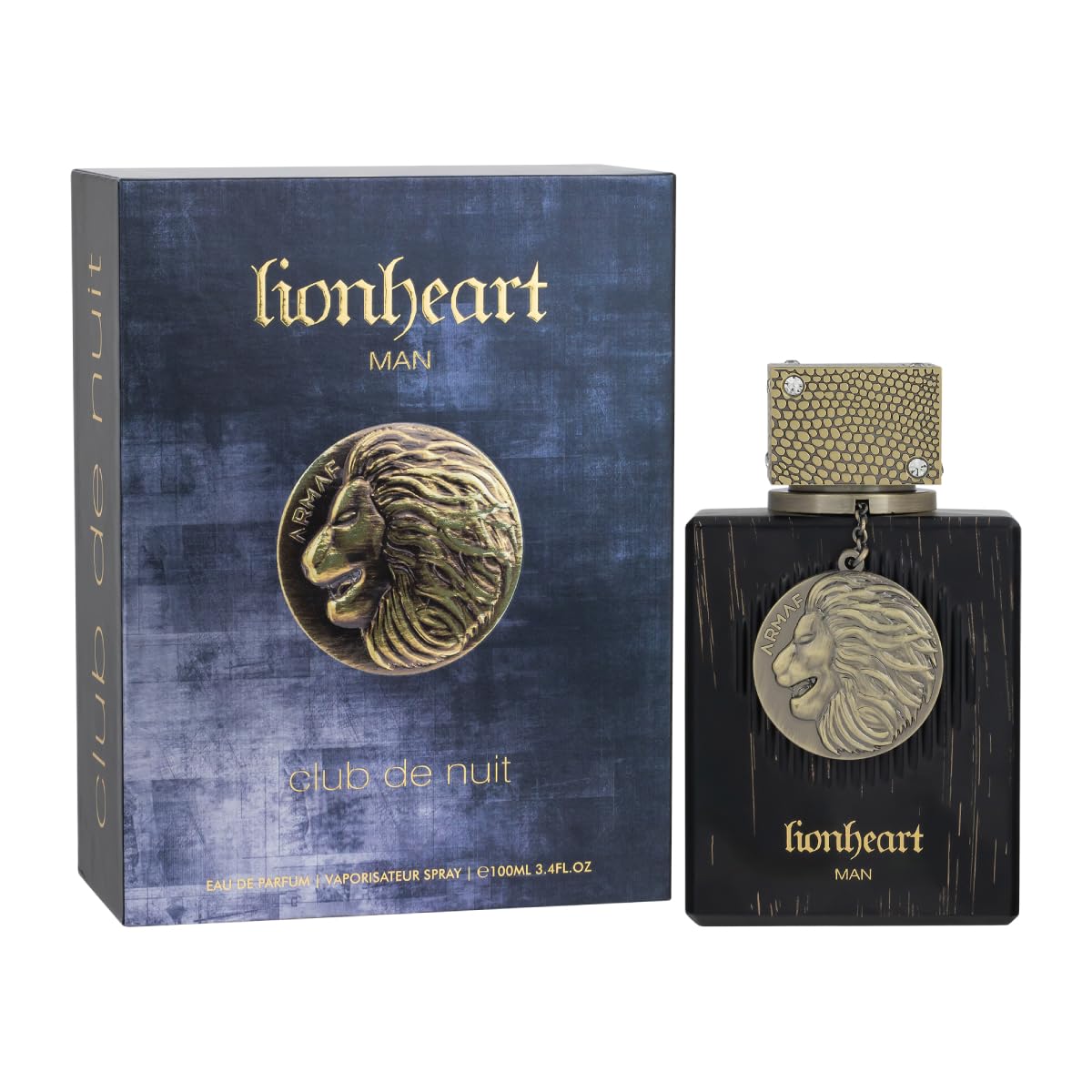 Armaf "Club De Nuit Lion Heart Edp SPR 3.4 Floz (Clean)