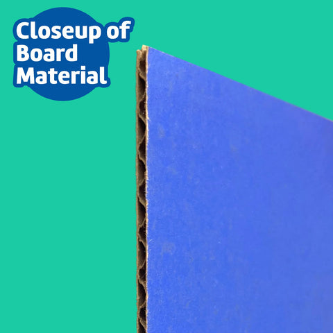 Flipside Products Blue Project Display Board 36X48 in