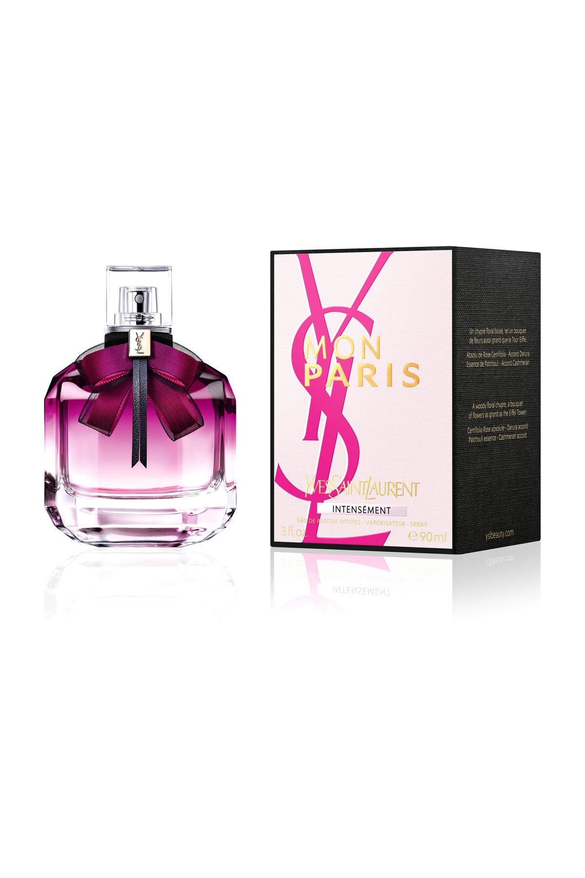 YVES SAINT LAURENT Mon Paris Intensement Women EDP Spray Floral 3 Ounce