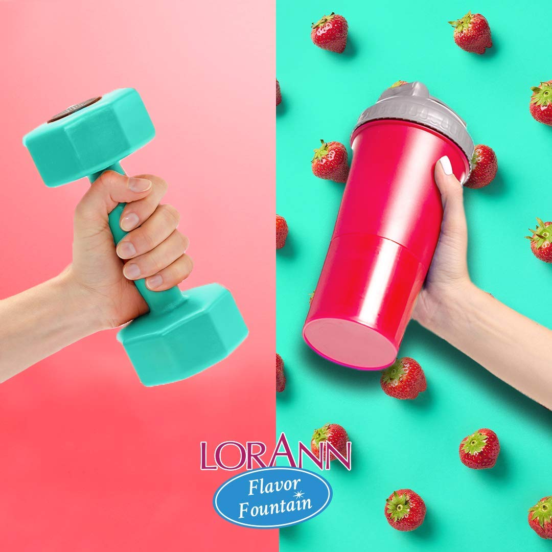 LorAnn Fresh Strawberry Flavor Fountain, 4 oz Bottle