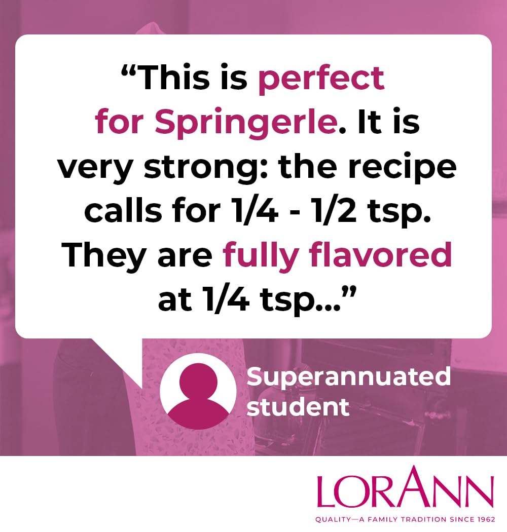 LorAnn Oils Super Strength Flavoring - Used For Candy Making, Flavoring Extracts, Baking, Hard Candy, and Flavor Oils - Bold, Natural Flavors 4X Stronger Than Extracts - Cake Batter, 1 fl oz
