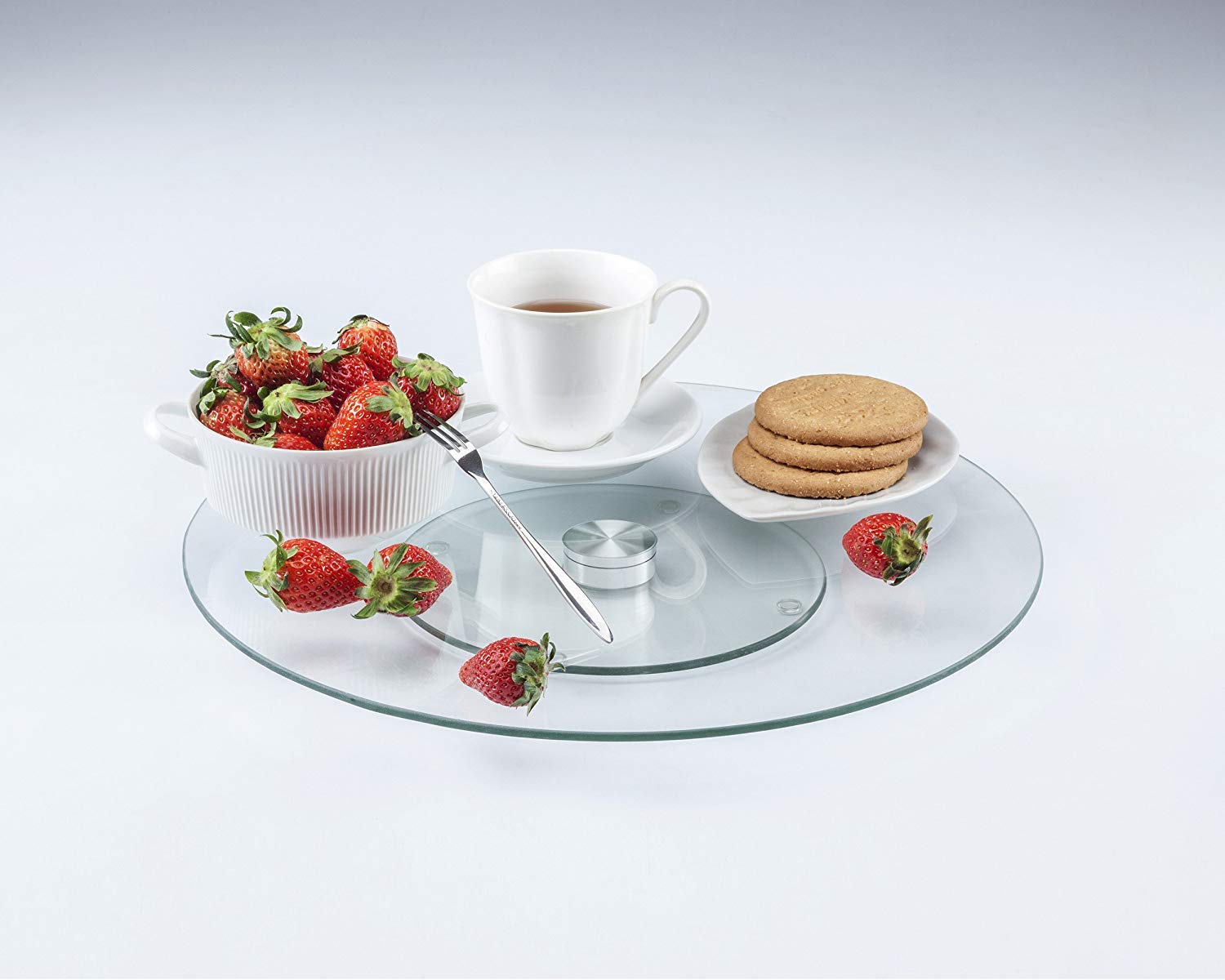 handy helpers Bulk Buys Tempered Glass Lazy Susan
