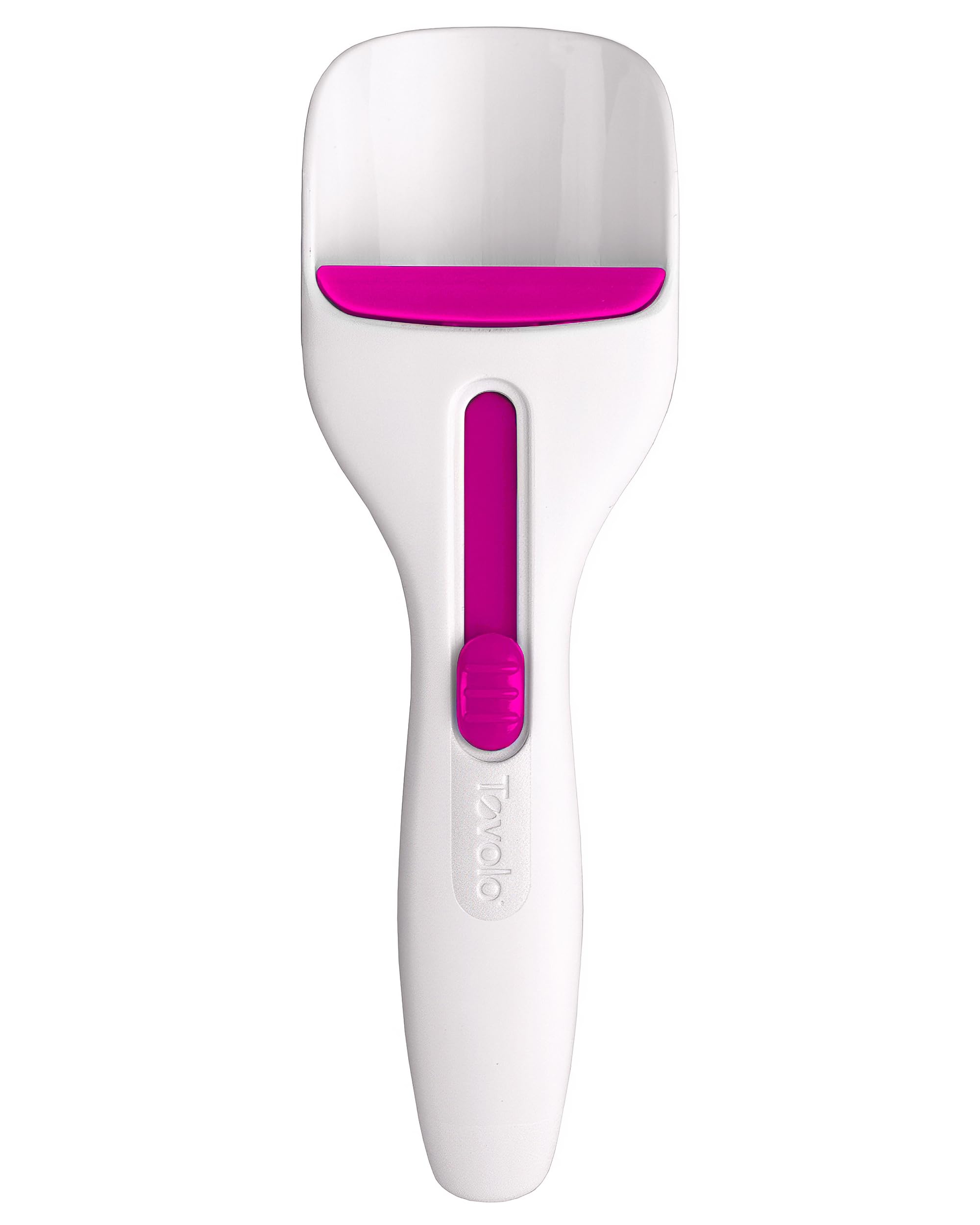 Tovolo Cupcake Scoop Batter Dispenser for Cupcakes Muffins Pancakes and Cookie Dough, Easy to Clean Batter Scoop Slide Dispenses Quicker for Even Size Baked Goods Kitchen Gadget, Fuchsia