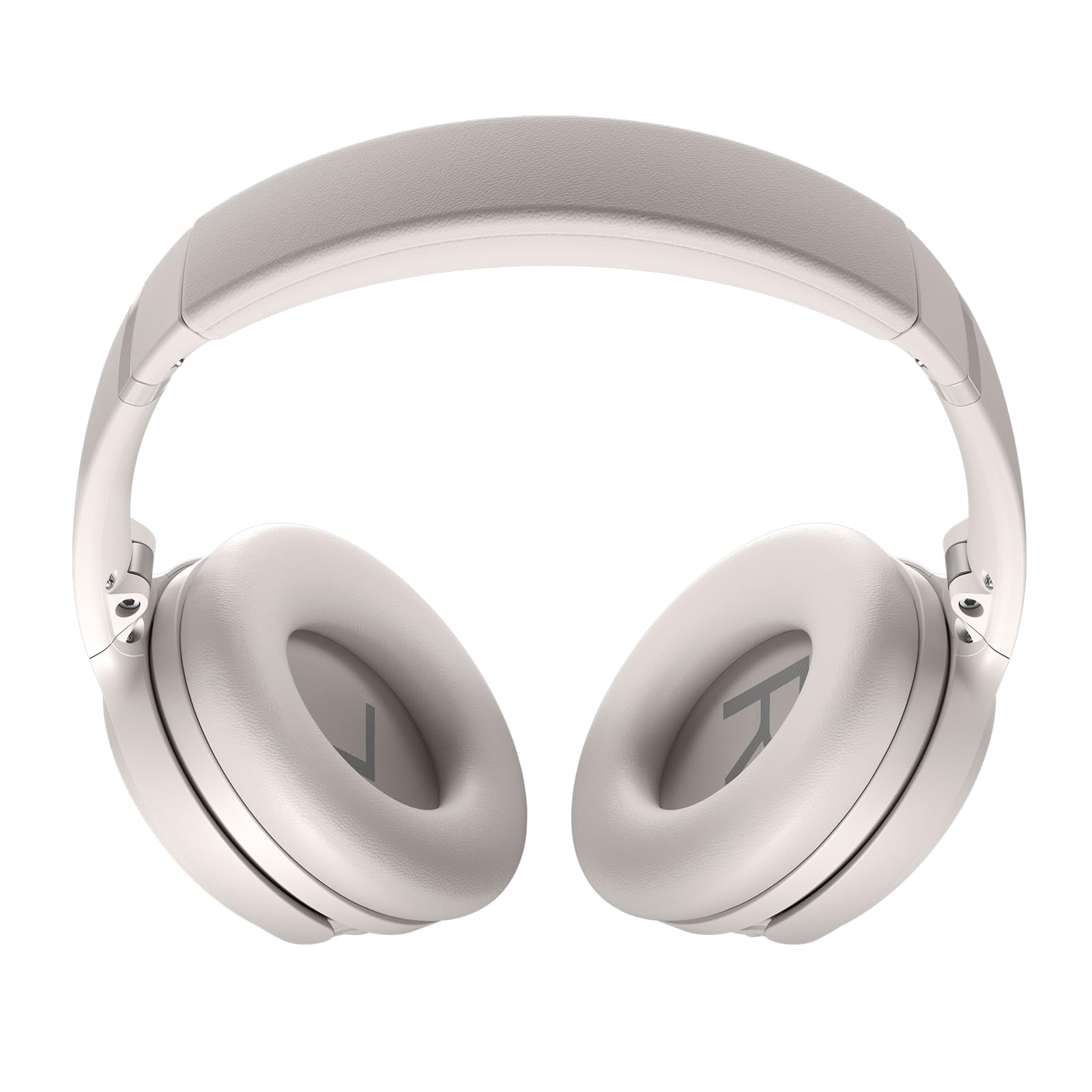 Bose QuietComfort Headphones - Wireless Bluetooth Headphones, Active Over Ear Noise Cancelling and Mic, USB-C Charging, Deep Bass, Up to 24 Hours of Playtime, White Smoke