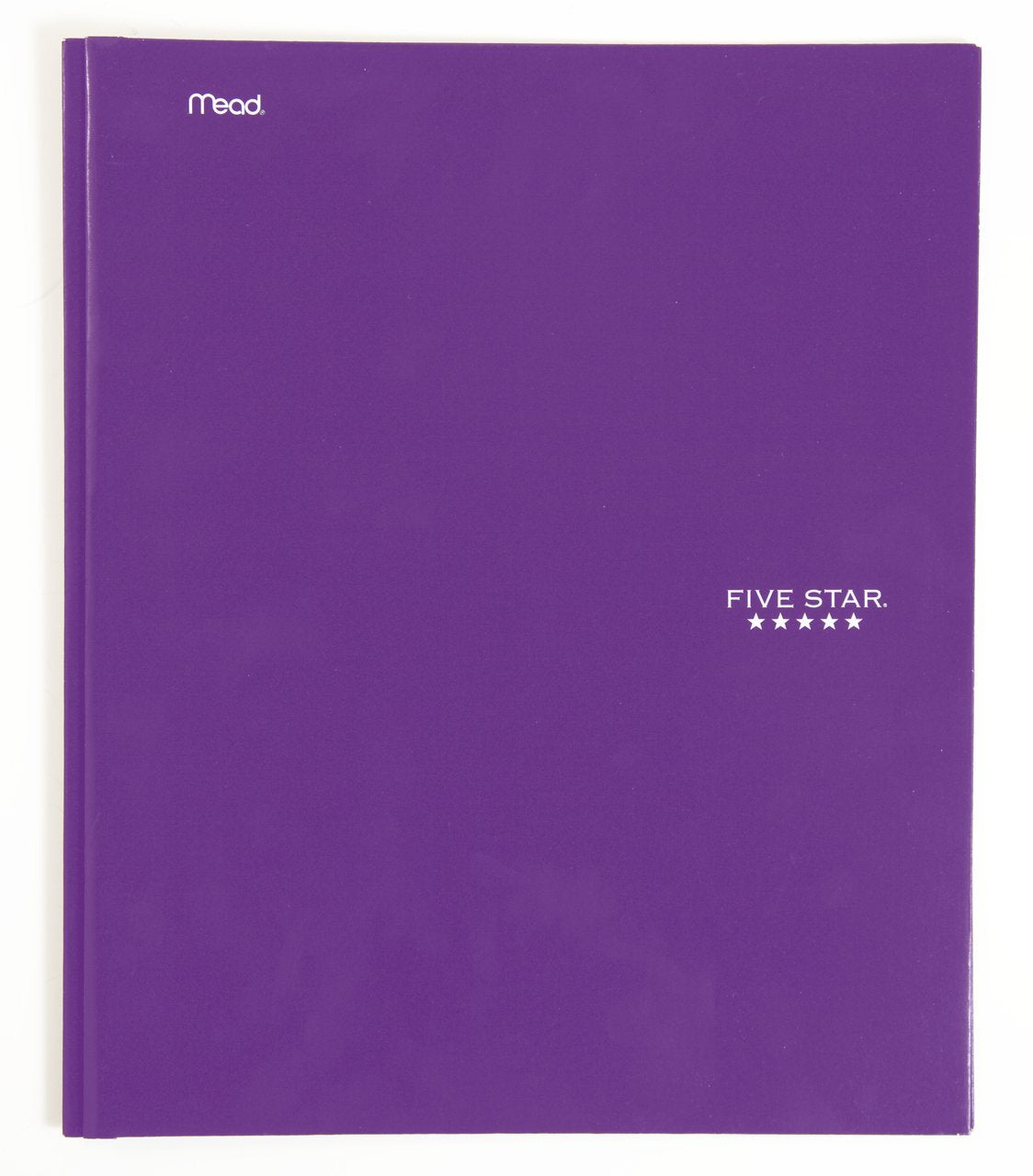 Five Star 2-Pocket Folders with Prong Fasteners, Folders with Pockets, Purple (72367)