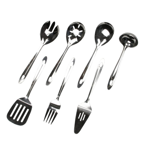 Chef Craft Select Slotted Severing Spoon, 9.5 inch, Stainless Steel