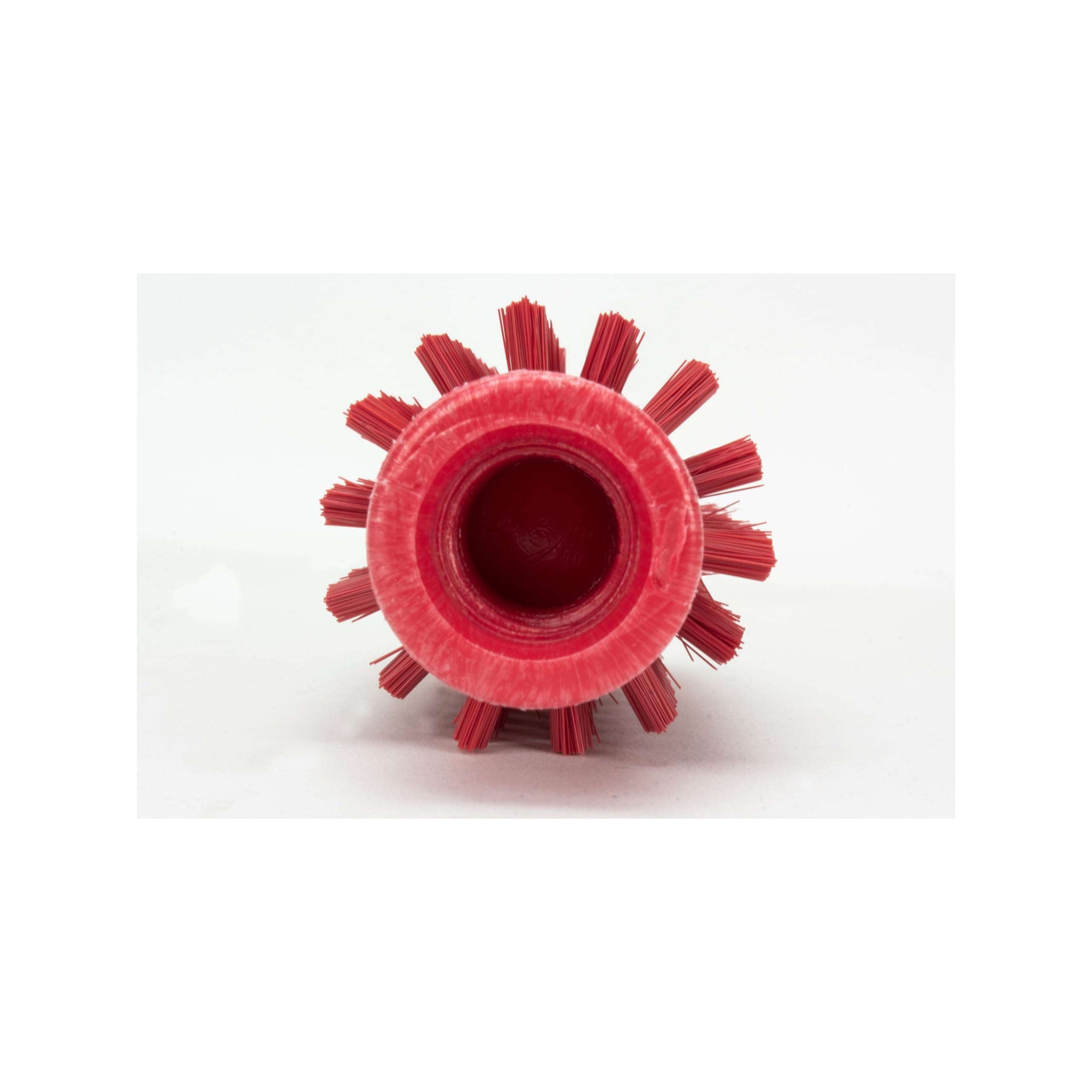 SPARTA Multi-Purpose Valve Brush Pipe Brush, Round Brush with Polyester Bristles, Color Coded for Commercial Cleaning, Kitchen, Restaurant, Bathroom, Plastic, 5.7 X 2 X 5.7 Inches, Red