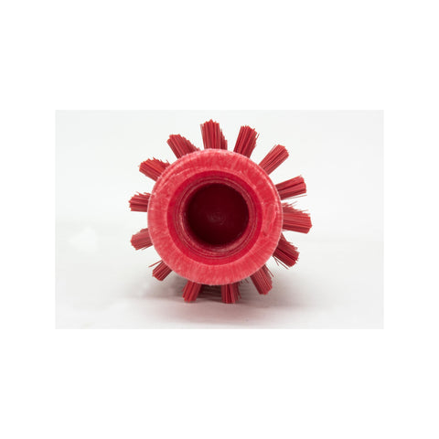 SPARTA Multi-Purpose Valve Brush Pipe Brush, Round Brush with Polyester Bristles, Color Coded for Commercial Cleaning, Kitchen, Restaurant, Bathroom, Plastic, 5.7 X 2 X 5.7 Inches, Red