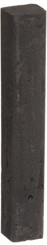 Derwent Alphacolor Soft Square Pastels, Char-Kole, Black, 12 Pastels per Set (167007)