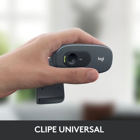 Logitech Hd Webcam C270, 720p Widescreen Video Calling & Recording (960-000694), 3.15 Lb