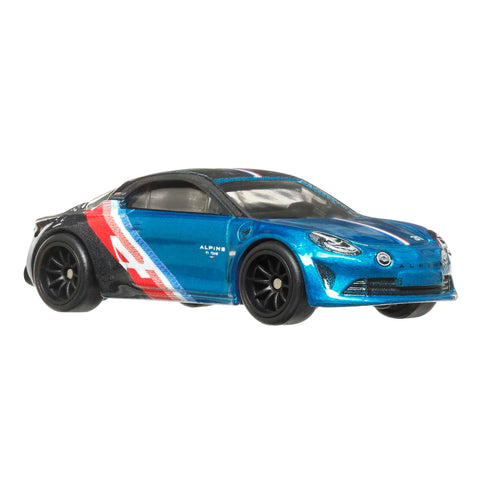 Hot Wheels Car Culture Circuit Legend Premium Toy Car, Die-Cast 1:64 Scale Alpine A110 for Play or Display