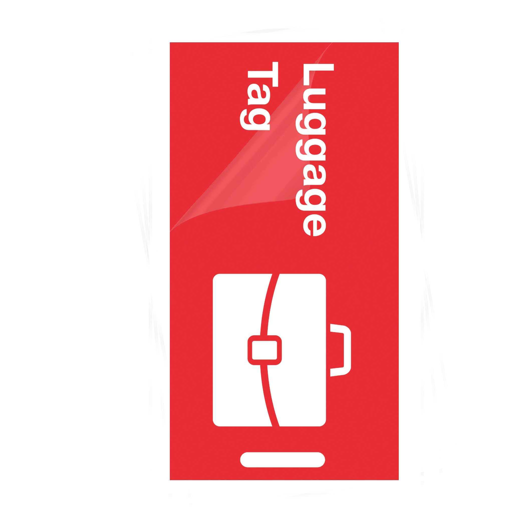 Fellowes Hot Laminating Pouches, Luggage ID Tag with Loop, 5 mil, 25 Pack (52003)