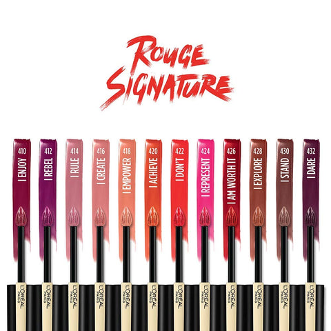 L’Oréal Paris Makeup Rouge Signature Matte Lip Stain, I Don't