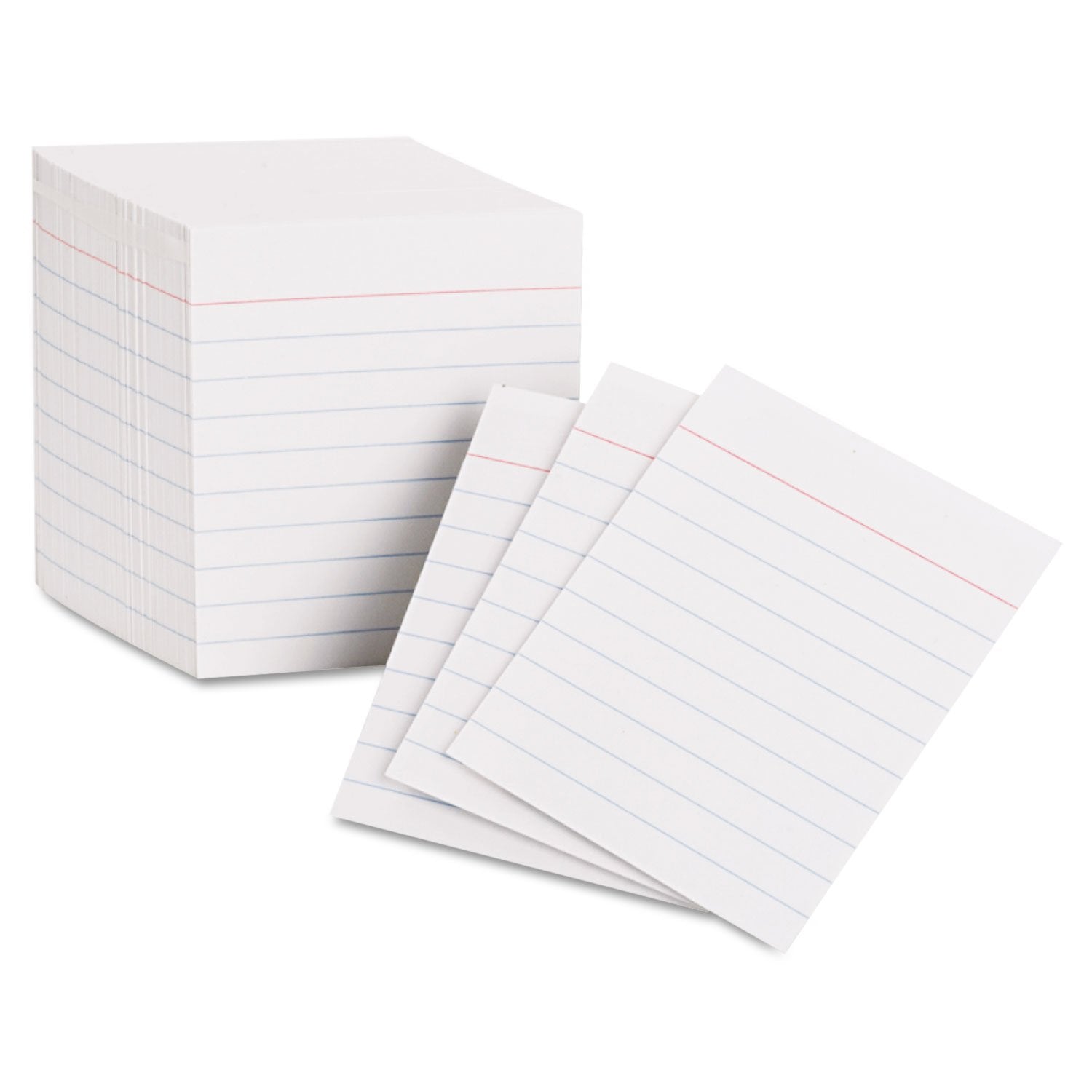 Oxford Ruled Mini Index Cards, 3 x 2 1/2, White, 200/Pack