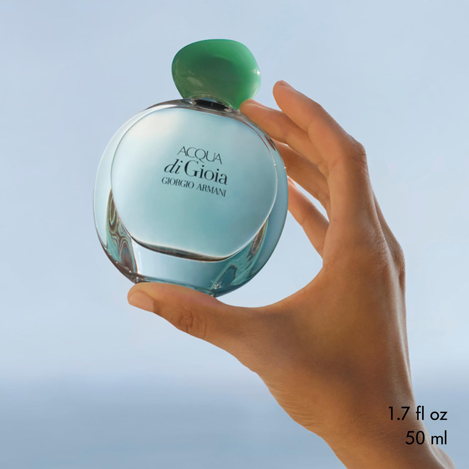 Armani Beauty – Acqua di Gioia – Eau de Parfum – Floral Fruity Fragance for Women – Primofiore Lemon, Water Jasmine, Cedarwood Notes - 1.6Fl Oz