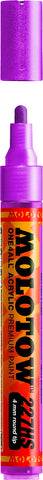 Molotow ONE4ALL Acrylic Paint Marker, 4mm, Metallic Pink, 1 Each (227.303)