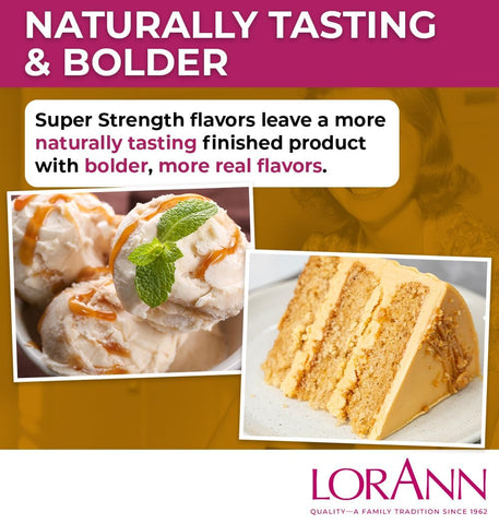 LorAnn Oils Super Strength Flavoring - Used For Candy Making, Flavoring, Baking, Hard Candy, & Flavor Oils - Bold, Natural Flavors 4X Stronger Than Extracts - Butterscotch, Pack of 2, 0.125 fl oz