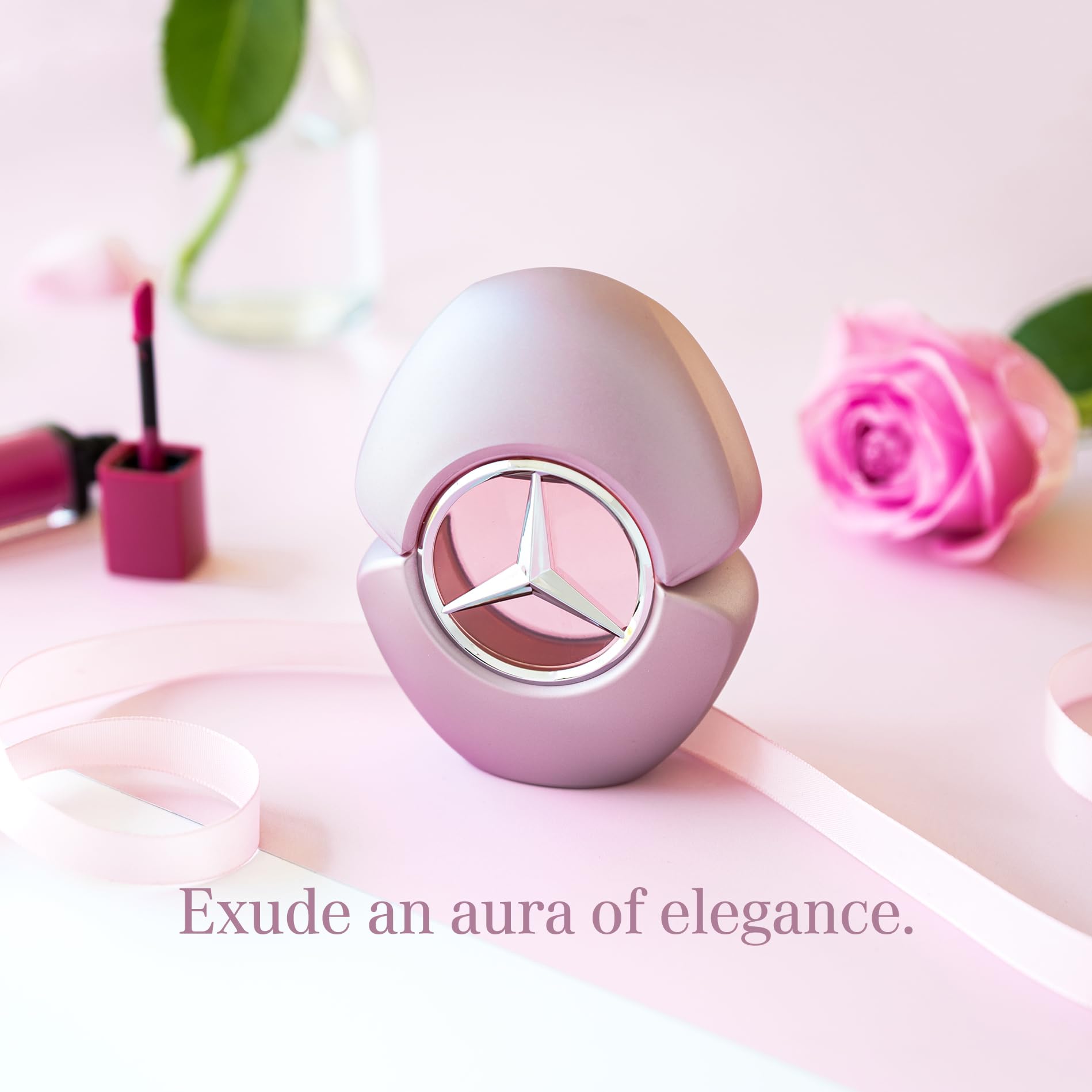 Mercedes Benz Woman - Elegant Fragrance With Sweet, Floral, Fruity Notes - Mesmerize The Senses With Original Luxury Women's Eau De Toilette Spray - Endless Day Through Night Scent Payoff - 3 OZ
