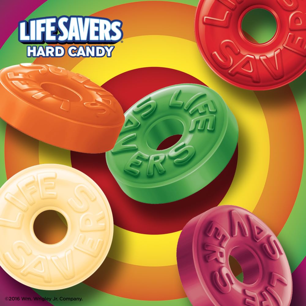 Lifesavers, Hard Candy 5 Flavors Bag, 6.25 oz