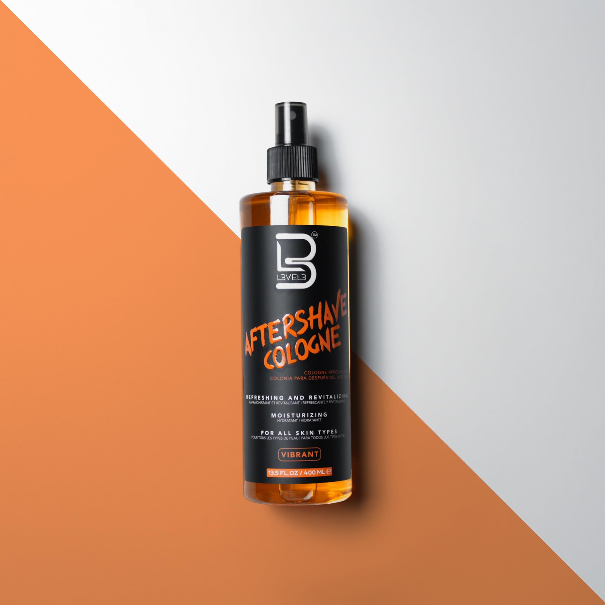 L3 Level 3 After Shave Spray Cologne - Softens Skin - Refreshes and Relieves Face and Skin - Moisturizing Formula Level Three After Shaving
