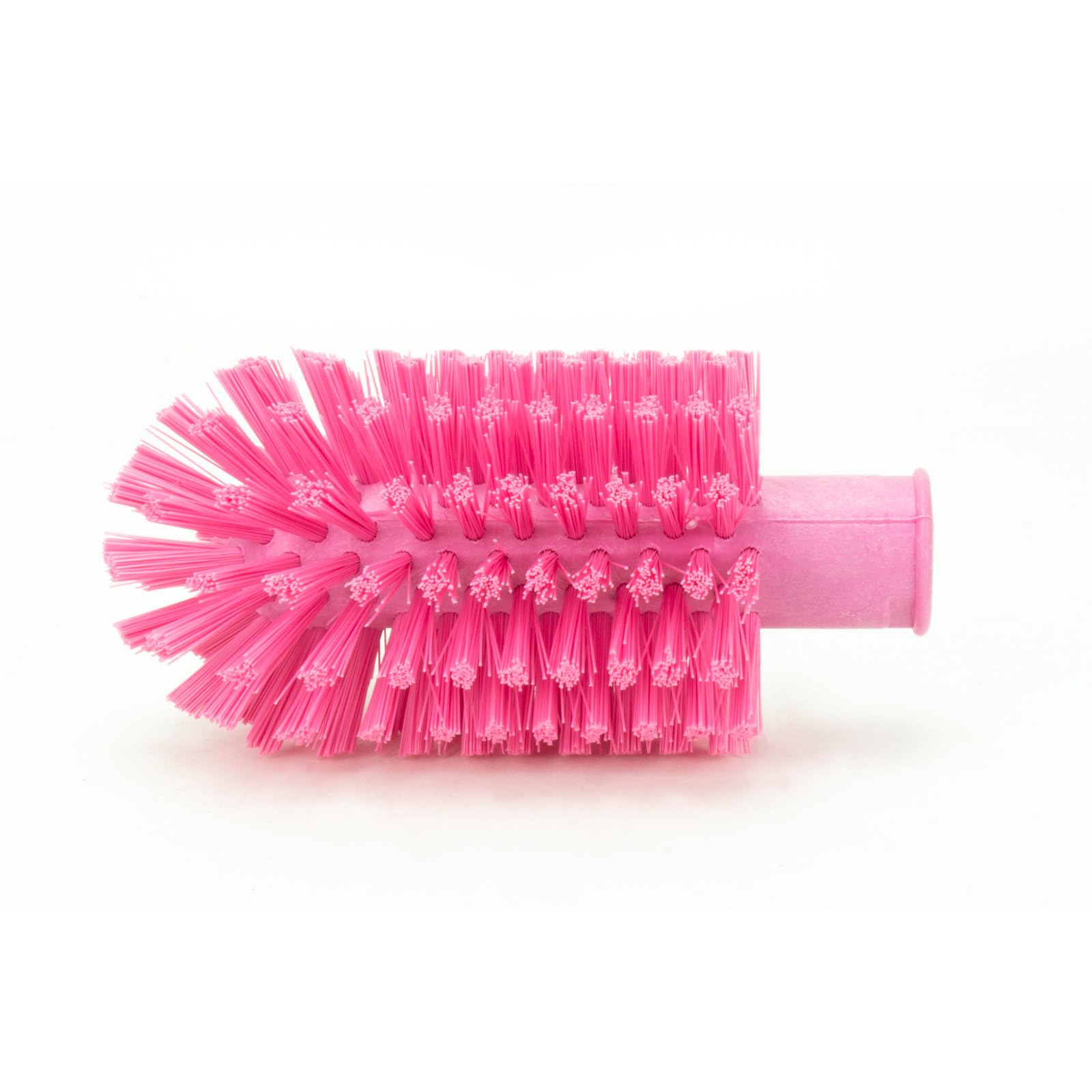 SPARTA Plastic Multi-Purpose Valve Brush, Pipe Brush, Round Brush with Polyester Bristles, Color Coded for Commercial Cleaning, Kitchen, Restaurant, Bathroom, 5.9 X 3 X 5.9 Inches, Pink