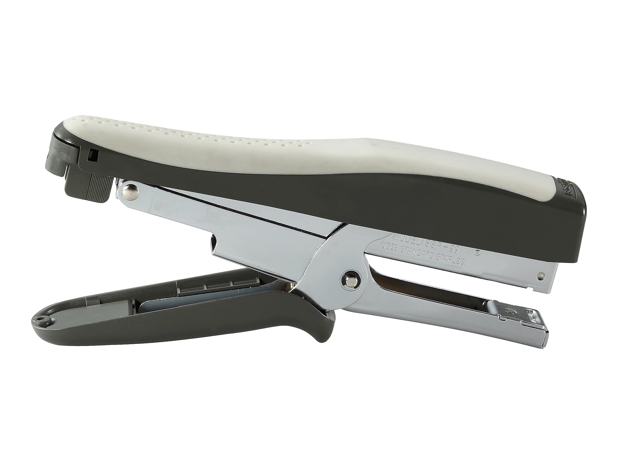 Bostitch Office Standard 20 Sheet Plier, No-Jam Technology, EZ Squeeze Lever, Black/Gray (SSP-99)