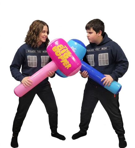 Pink Inflatable Big Bopper Hammer 38" L (1 Pack)