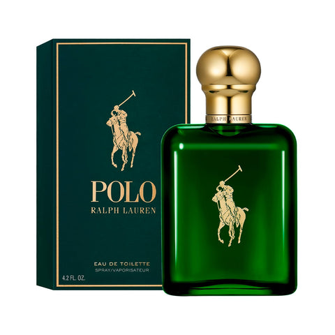RALPH LAUREN FRAGRANCES Polo - Eau de Toilette - Men's Cologne - Woody & Spicy - With Pine, Patchouli, Leather, and Tobacco - Medium Intensity - 4.2 Fl Oz