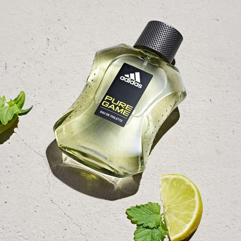 Adidas Eau de Toilette Spray for Men, Pure Game, 100 ml