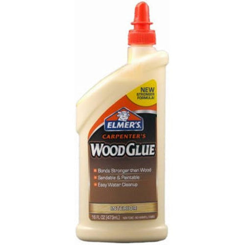 Elmer's Products E7020 Wood Glue, 16 oz, Tan