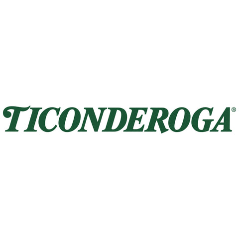 Ticonderoga My First Short Triangular Wood-Cased Pencils, #2 HB Soft, With Erasers, Primary Colors, 12 Count