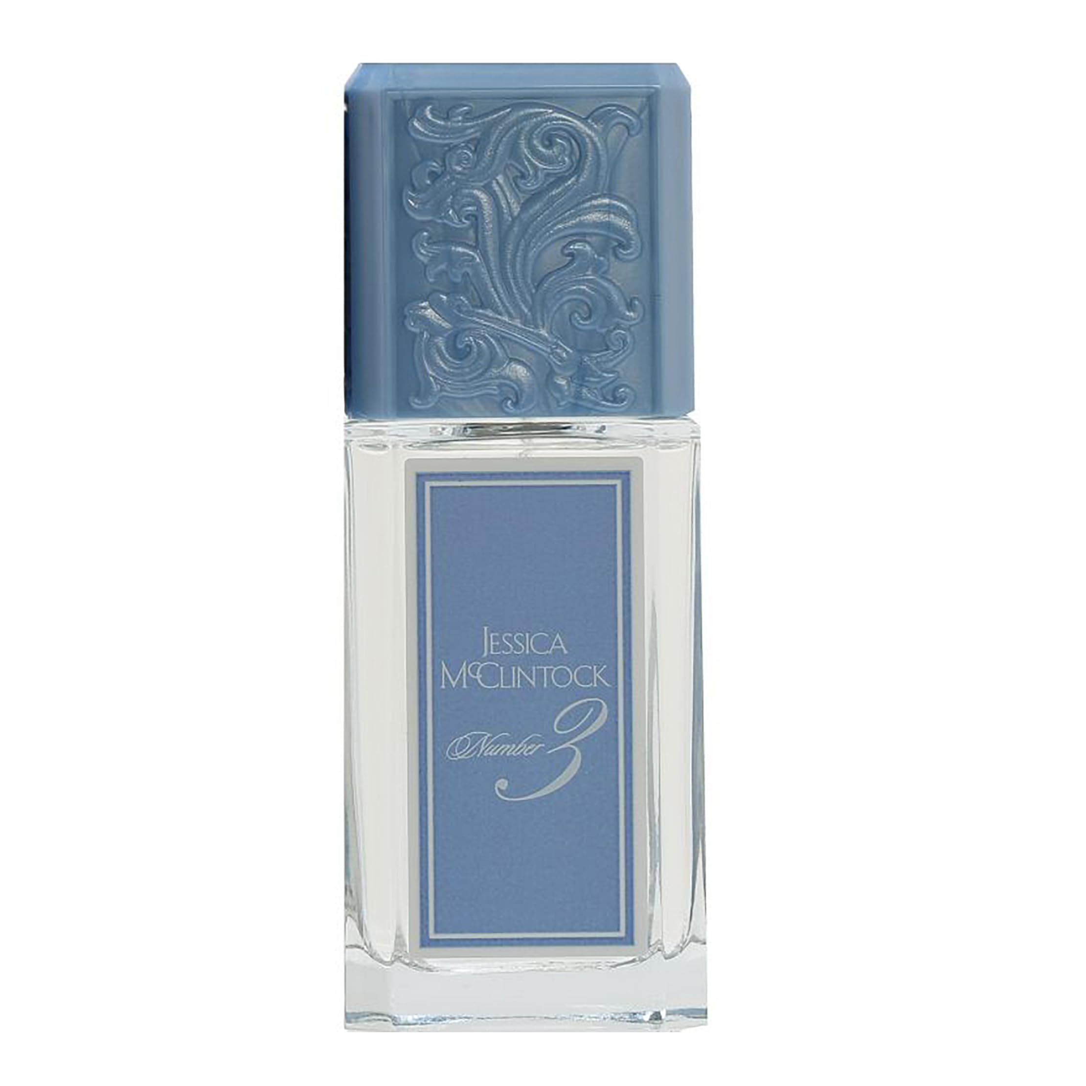 Jessica McClintock Number 3 Eau De Parfum Spray for Women, 3.4 oz - Romantic Floral Fragrance with Jasmine, Lilac, Lily of the Valley & Musk, Long-Lasting Scent