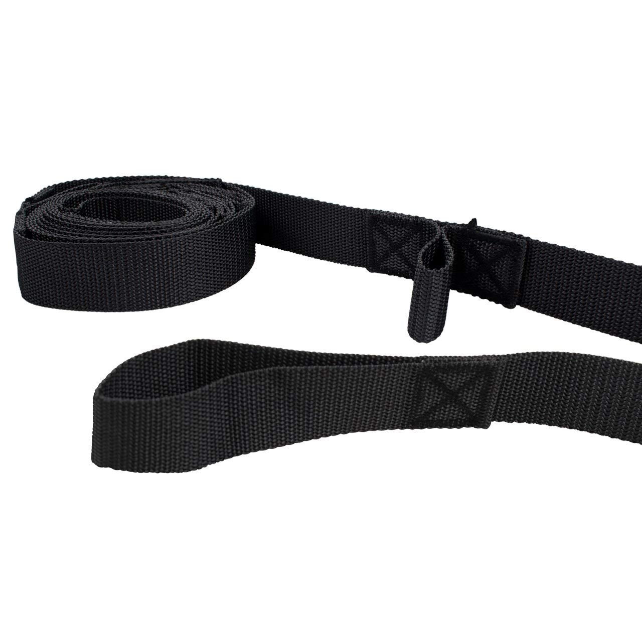 Bliss Hammocks WM-505 Multi-loop Hammock Tree Strap Suspension System, Adjustable Tree Straps & "S" Hooks Included, Black