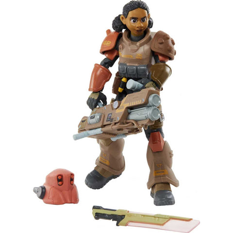 Mattel Disney and Pixar Lightyear Collector Action Figure, 7-in Scale Jr Zap Patrol Izzy Hawthorne, Articulated with Accessories