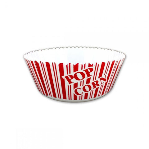 Family movie time theater style reusable plastic large popcorn bowl