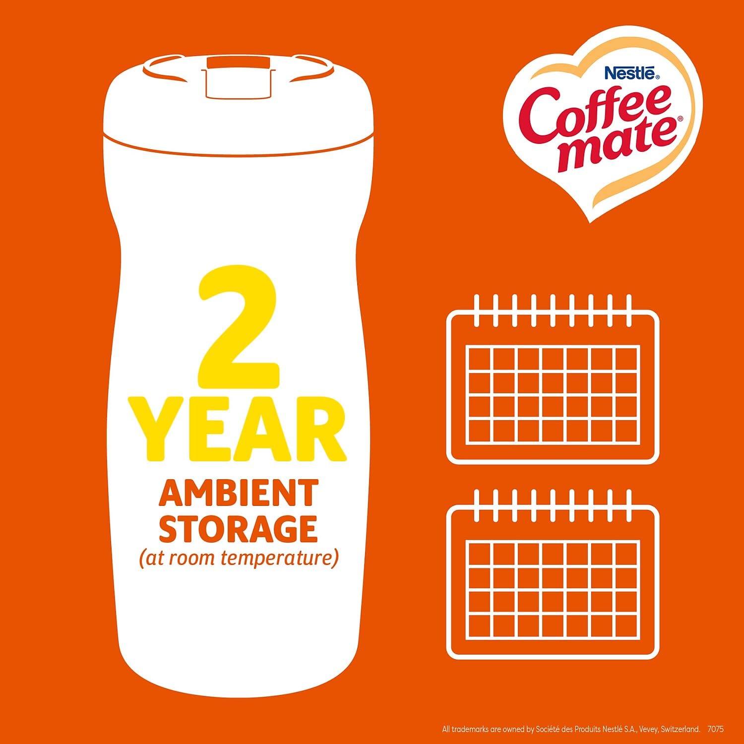 Nestle Coffee Mate, NES12345, Powdered Coffee Creamer, Gluten-Free, 1 Each