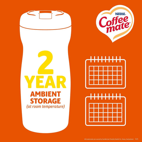 Nestle Coffee Mate, NES12345, Powdered Coffee Creamer, Gluten-Free, 1 Each