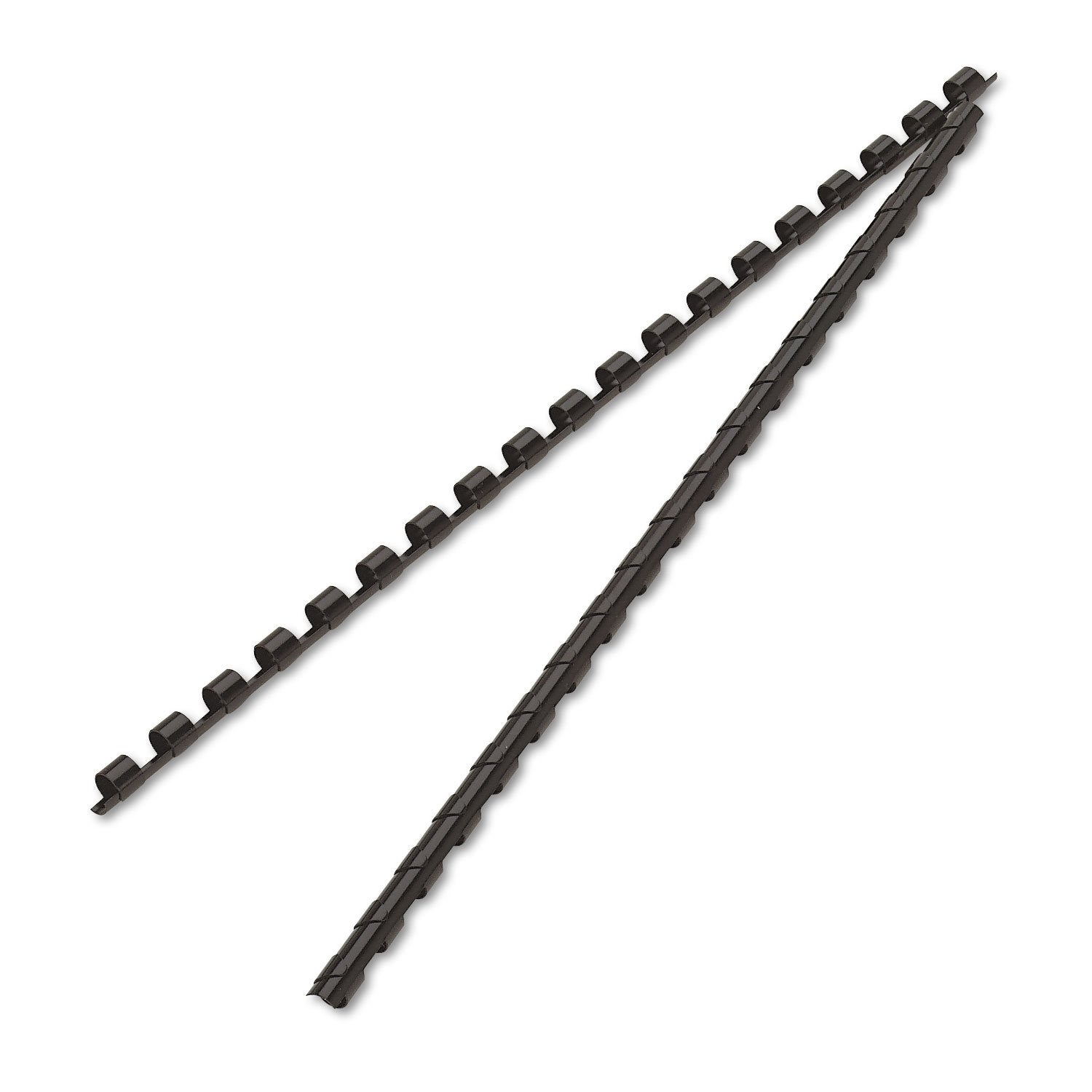 Fellowes 1/4in Black Binding Combs (25 Pack)