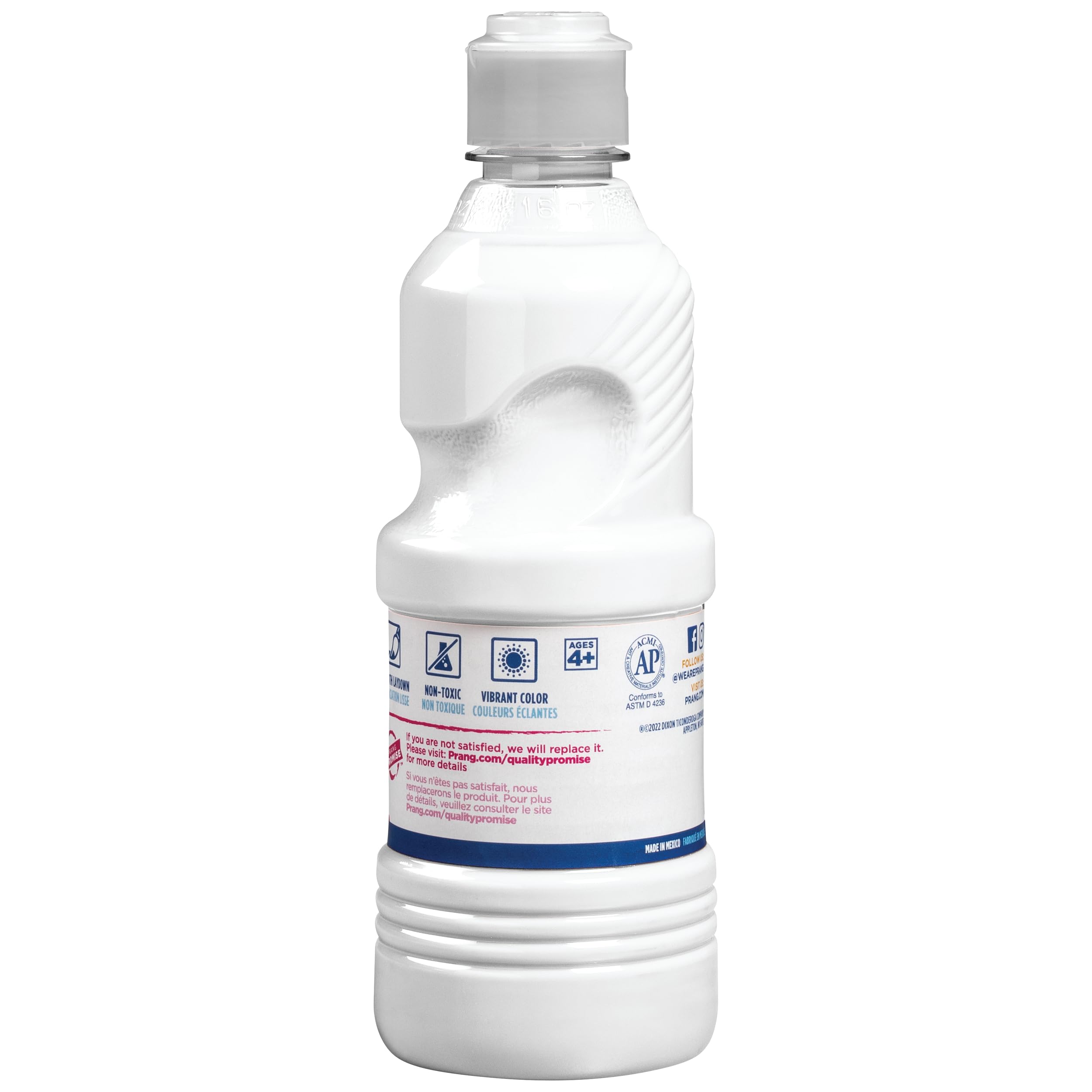 Prang Ready-to-Use Tempera Paint, White, 16 Oz., 1 Count