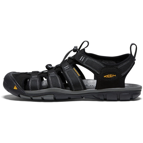 KEEN mens Clearwater Cnx-m Sandal, Black/Gargoyle, 11.5 US