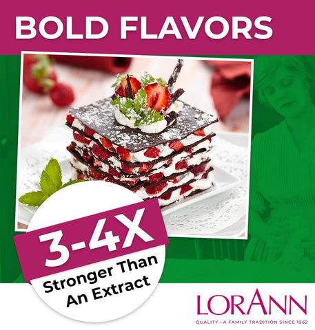 LorAnn Oils Super Strength Flavoring - Used For Candy Making, Flavoring Extracts, Baking, Hard Candy, and Flavor Oils - Bold, Natural Flavors 4X Stronger Than Extracts - Spearmint Oil, 0.125 fl oz