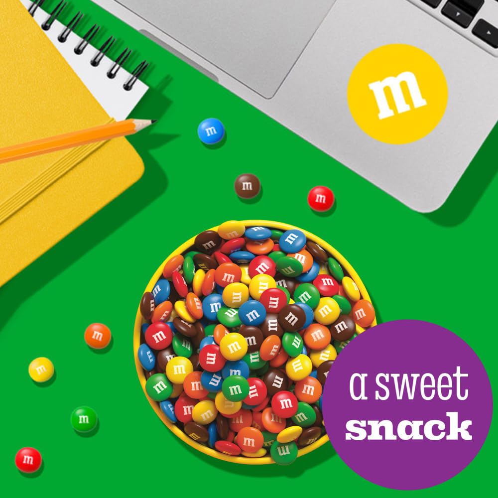 M&M'S Milk Chocolate Candy Theater Box, 3.1 oz Box
