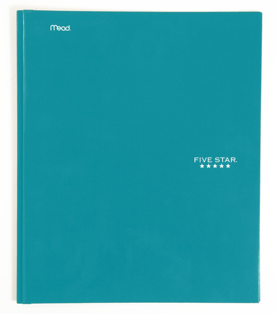 Five Star Pocket Folders - Portfolio with Prong Fasteners, 11.62 x 9.62 x .25 Inches, Teal (72357)