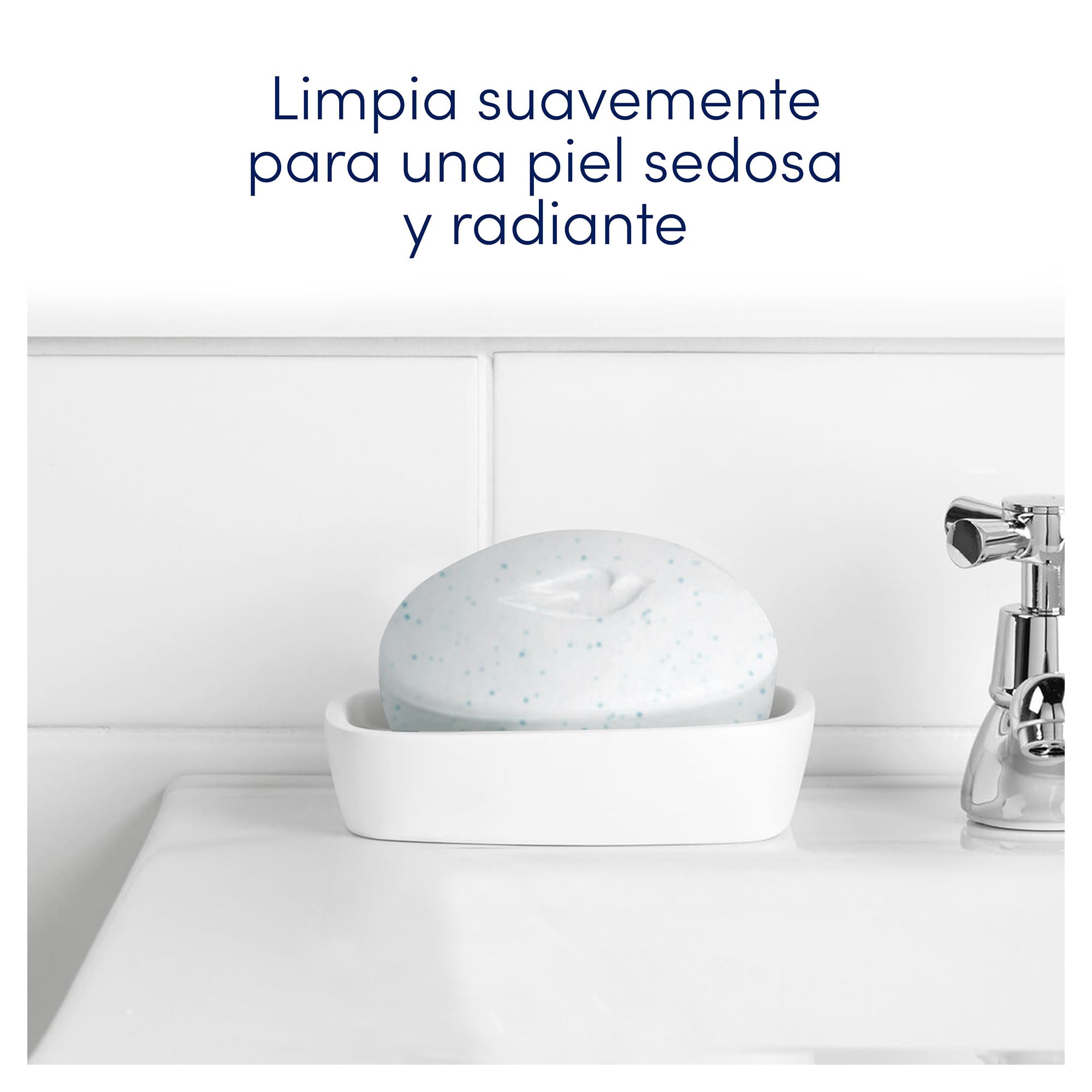 Dove Soap Exfoliacion Suave 4.75 Oz/ 135g (Gentle Exfoliating), 4.75 Fl Oz