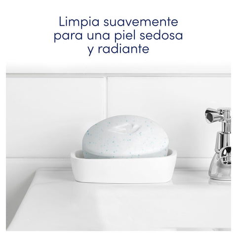 Dove Soap Exfoliacion Suave 4.75 Oz/ 135g (Gentle Exfoliating), 4.75 Fl Oz