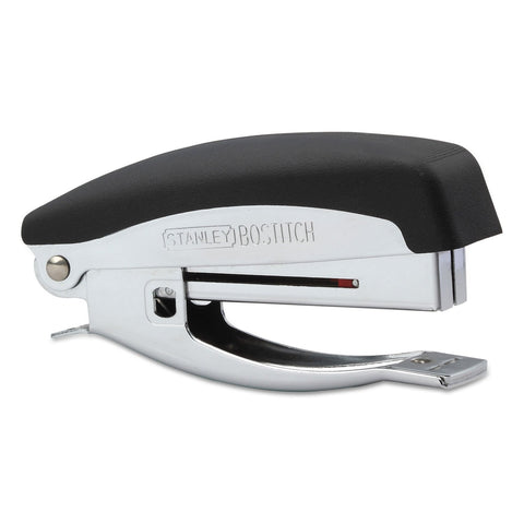 Bostitch Office Deluxe 20 Sheet Hand-Held Stapler with Anchor Hole, Chrome/Black (42100)